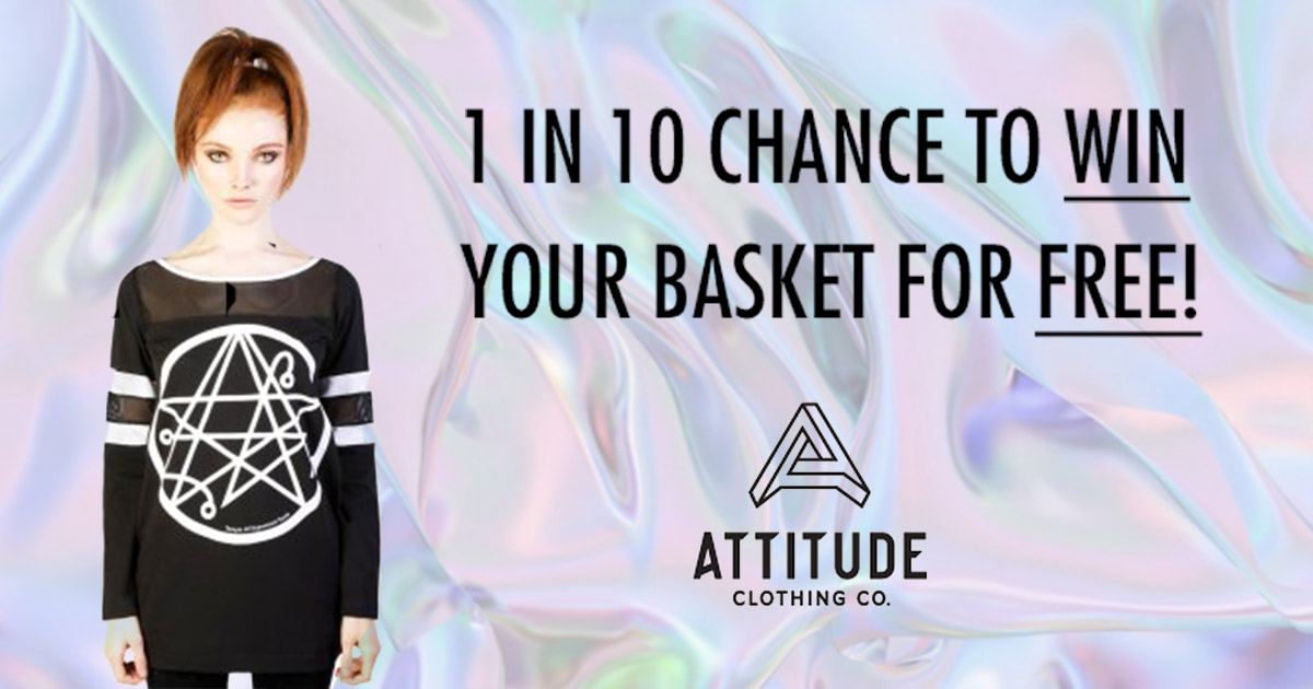 1 in 10 chance to win your basket for free!